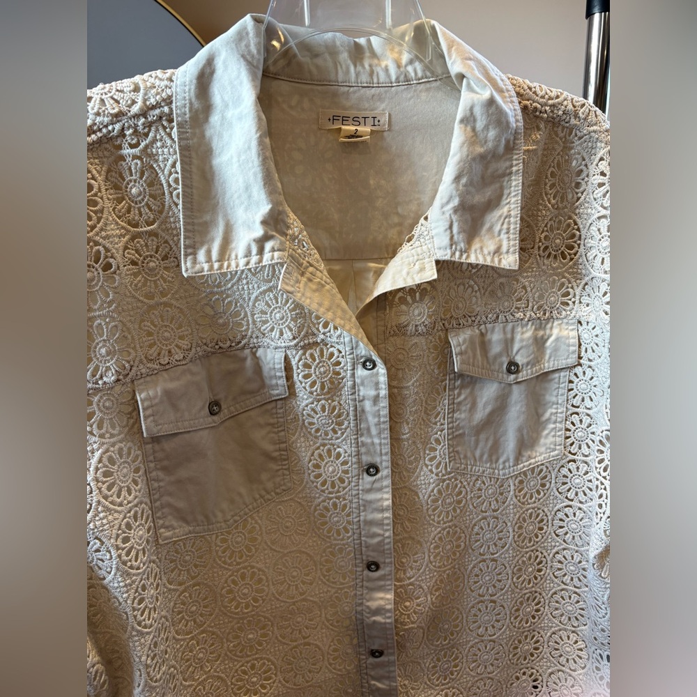 Torrid Festi Oversized Shacket - Picture 10 of 16